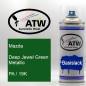 Preview: Mazda, Deep Jewel Green Metallic, PA / 19K: 400ml Sprühdose, von ATW Autoteile West.